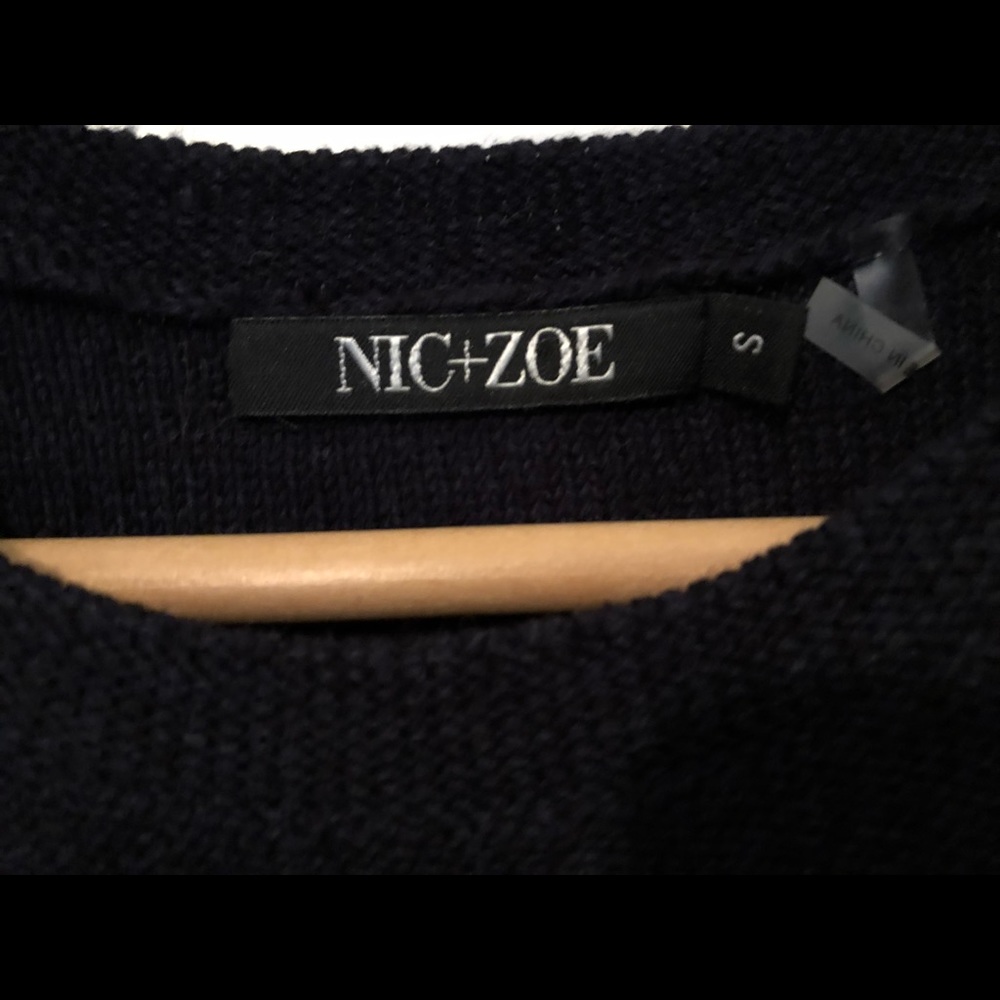 Nic + Zoe Asymmetrical Sweater - Picture 3 of 3
